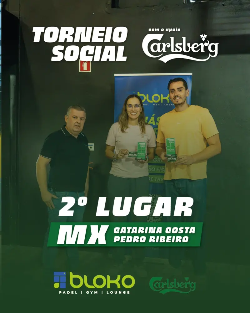 MX — 2º lugar: Catarina Costa / Pedro Ribeiro